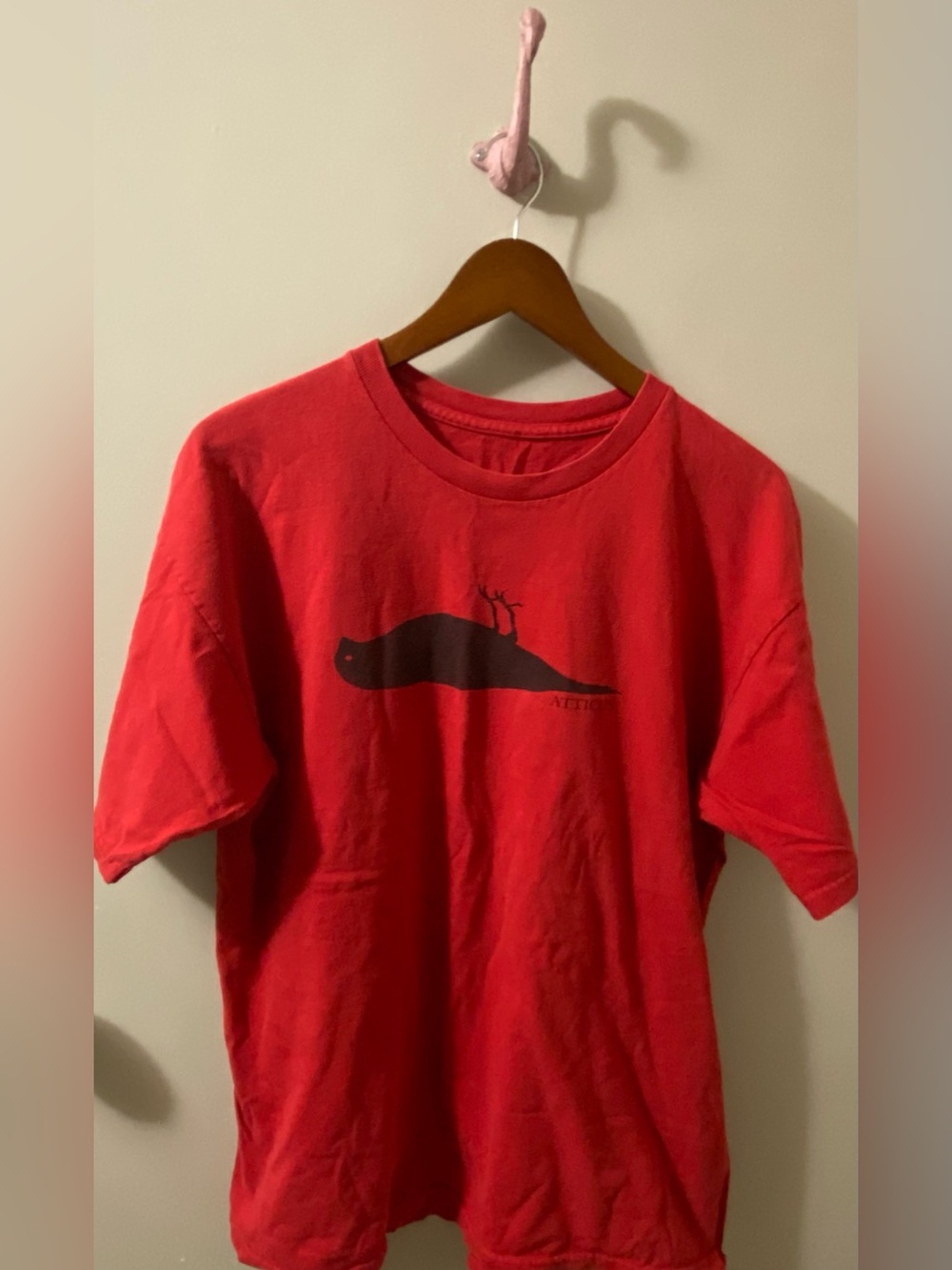 Y2K Atticus Clothing Red Skater T-Shirt